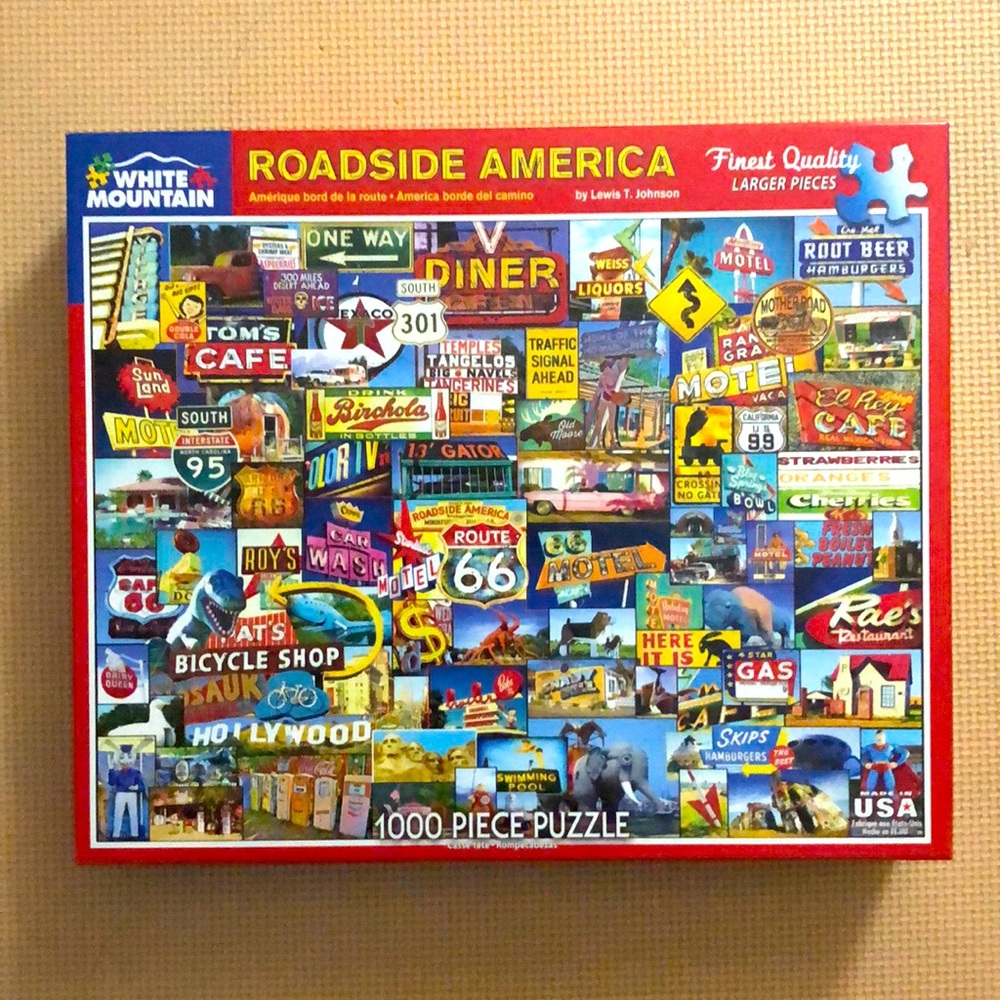 White Mountain jigsaw puzzle